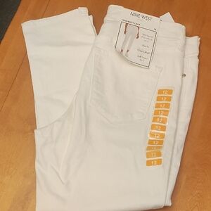 Nine West Women's White Jeans